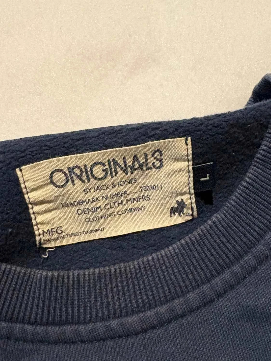 Moletom Jack & Jones azul NYC – Tamanho L – photo 3